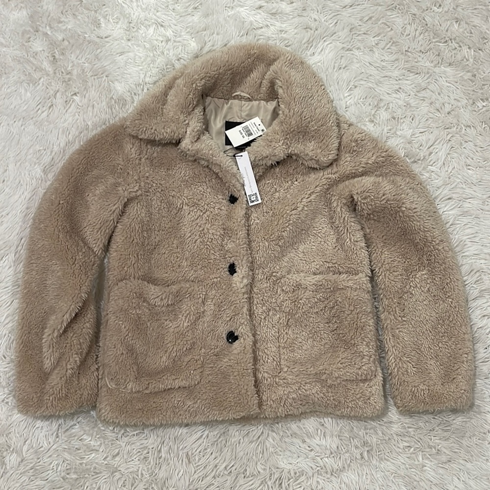 Sanctuary Faux Fur Sherpa Teddy Coat
